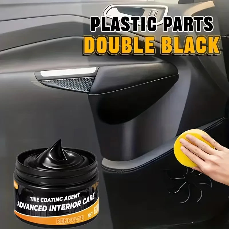 Car Repair Wax & Scratch Remover with Sponge | Glossy Finish
