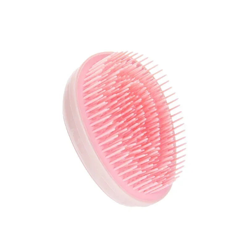 Mini Egg Round Hairbrush – Portable Detangling & Scalp Massage Comb