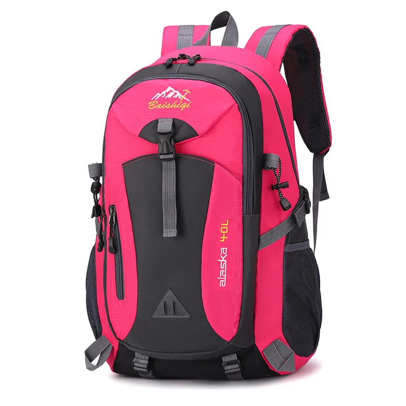 Outdoor Sports Backpack Water-Resistant Hiking Backpack for Men Leisure Travel Sports Bag New Camping Mountaineering Backpack Peaceful Pleasures Health and Wellness 1ps 2