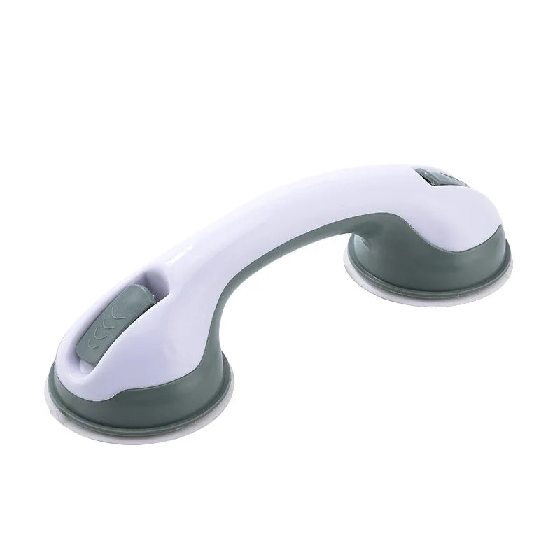 Bathroom Safety armrest No Drill strong suction cup children's bathtub handle Anti Slip Toilet Support Handle for Elderly Peaceful Pleasures Health and Wellness green