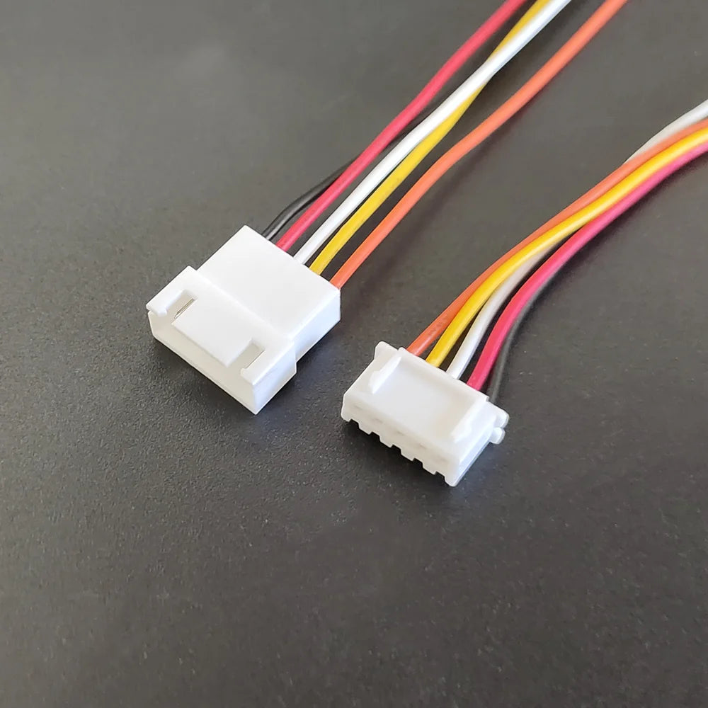 5Pair XH2.54 2/3/4/5/6 Pin Pitch 2.54mm Cable Wire Connector XH Plug Male Female Battery Charging Cable 100mm/150mm/200mm Length Peaceful Pleasures Health and Wellness 5P 10cm