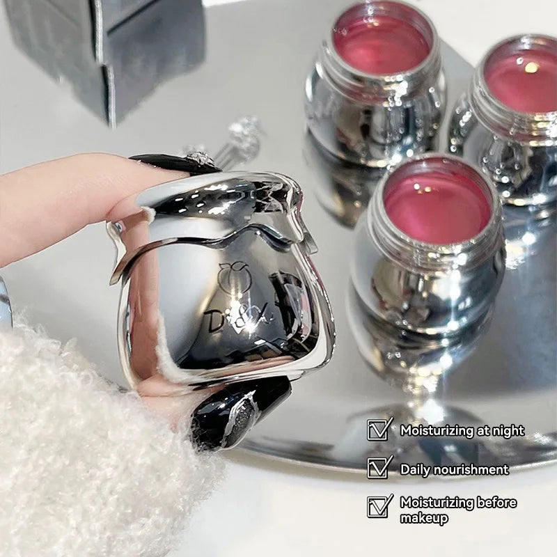 DI&XI Dudu Jelly Lip Oil Balm – Moisturizing Pre-Makeup Lip Care