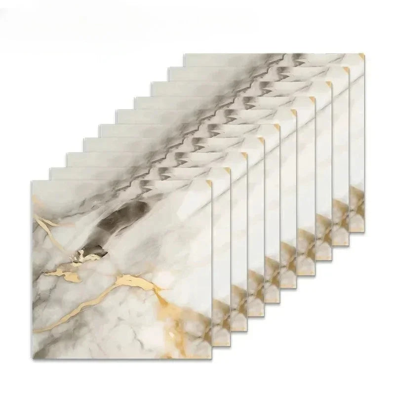 Marble 3D Peel & Stick Tile Stickers – Waterproof 30×30cm