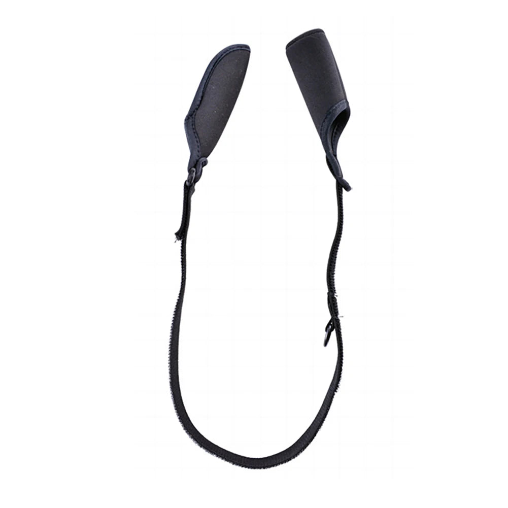 Fishing Rod Holder Strap Shockproof Fishing Rod Wrap Band Breathable Splash-resistant Wear-resistant Adjustable Accessories Peaceful Pleasures Health and Wellness 1PCS