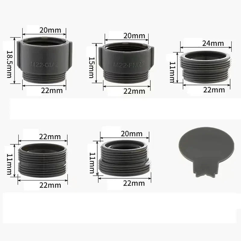 720° Waterfall Faucet Adapter – 4 Modes, Splash-Proof & Water-Saving