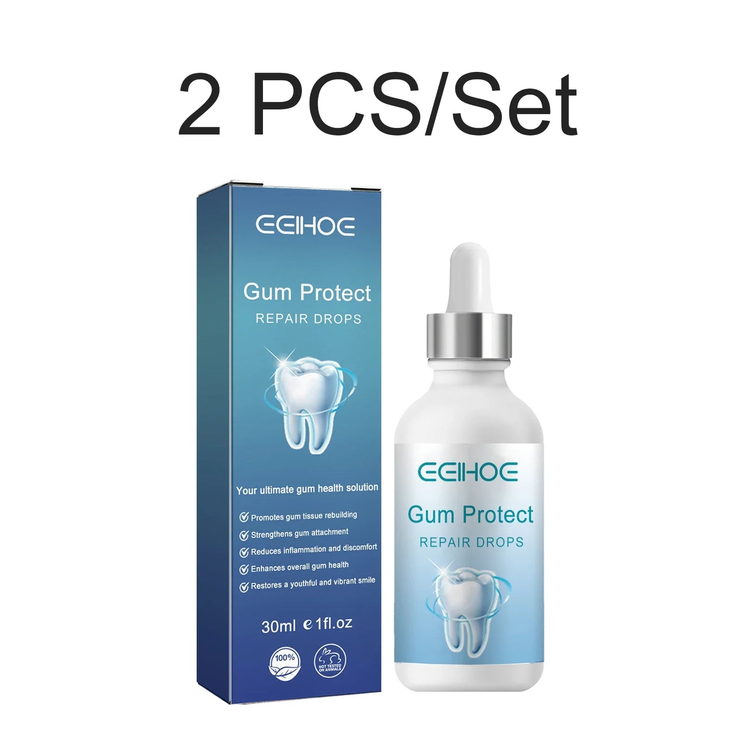 Eelhoe 30ml Dental Care Drops | Gum & Enamel Support Serum