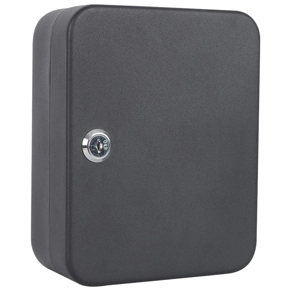Wall Mount Key Cabinet – 20 Hook Combination Lock Box