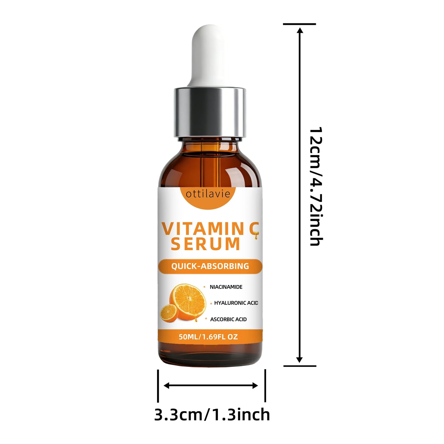 Ottilavie Vitamin C Face Serum 2-Pack – Firming & Moisturizing