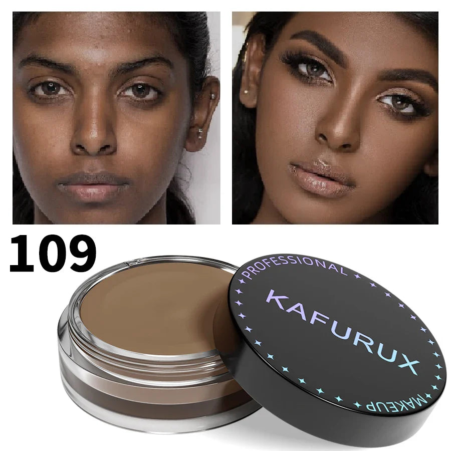 KAFURUX 9-Shade High Coverage Concealer BB Cream – Waterproof