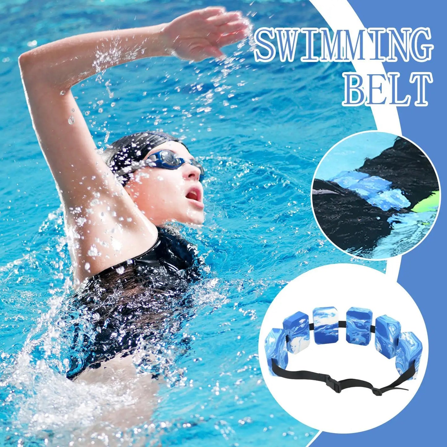 EVA Swim Float Belt – Kids & Teen Buoyancy Training Aid