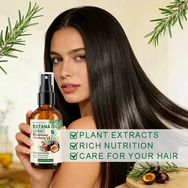Batana & Rosemary Hair Essential Oil Spray – Moisturizing
