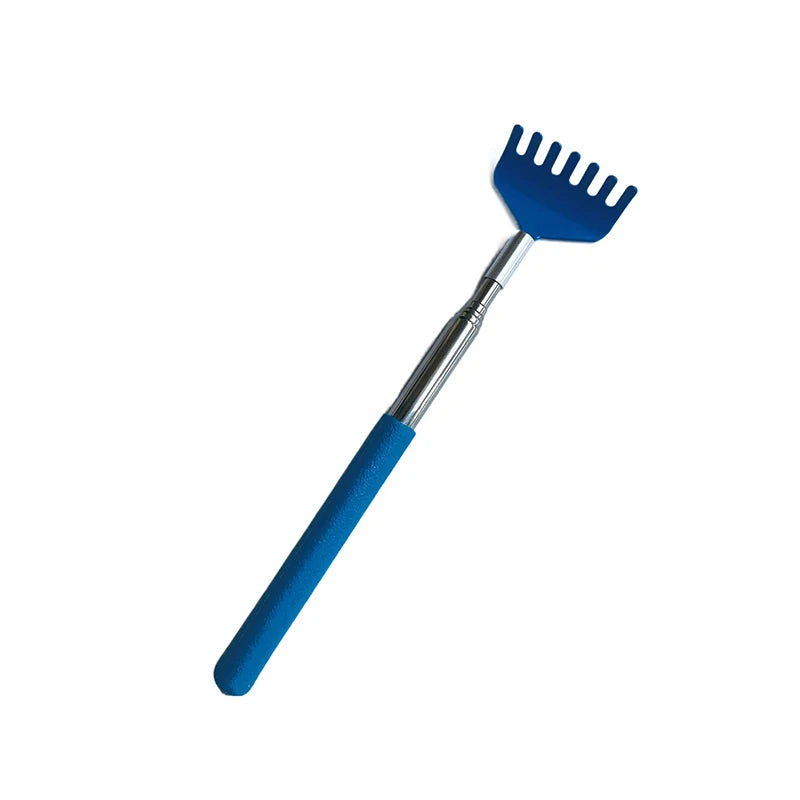 Telescopic Scratching Backscratcher Extendable Massage Claw For Back Scraper Massage Relax Back Scratcher Relieve Anti-itch Tool Peaceful Pleasures Health and Wellness Blue