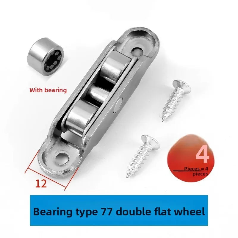 Stainless Steel Sliding Door Roller Pulley | Silent Track Runner