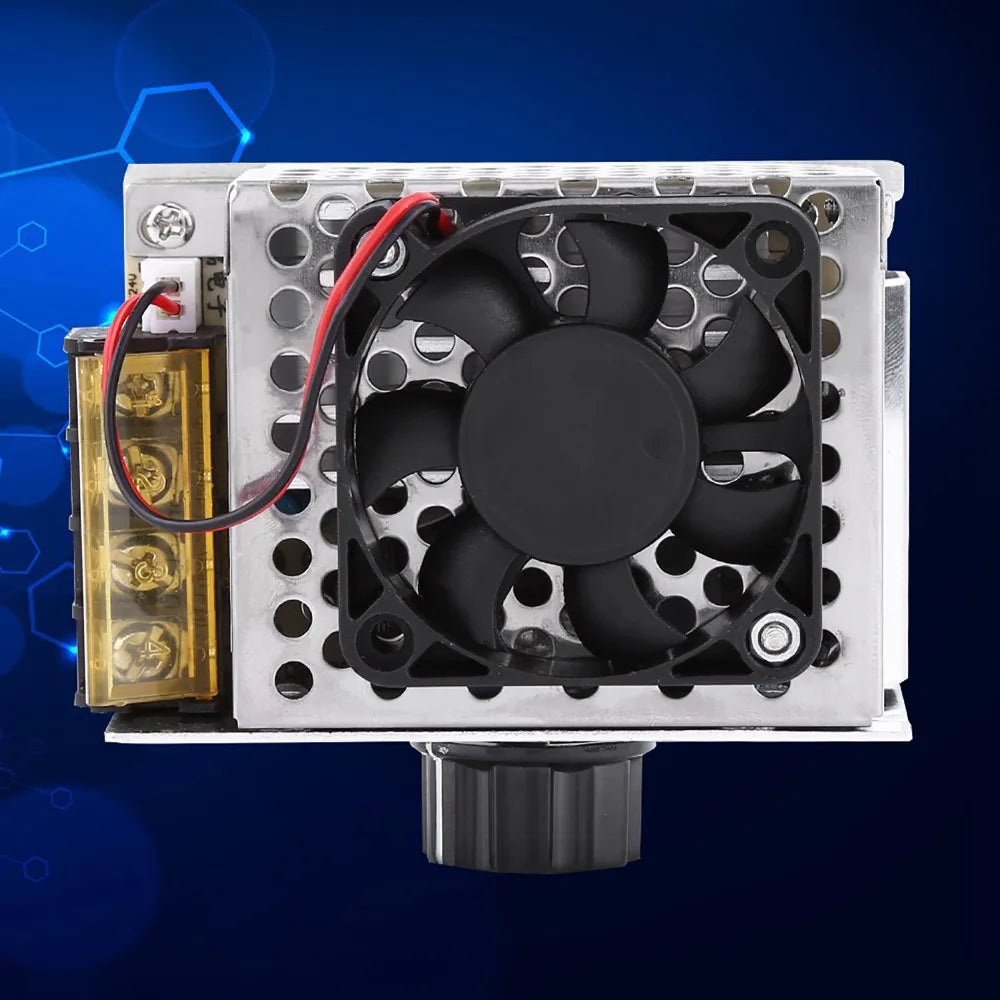 4000W SCR Voltage Regulator Cooling Fan | AC 110V-220V
