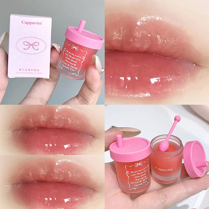 Cappuvini Fruit Lip Sleeping Mask – Hydrate & Repair Dry Lips