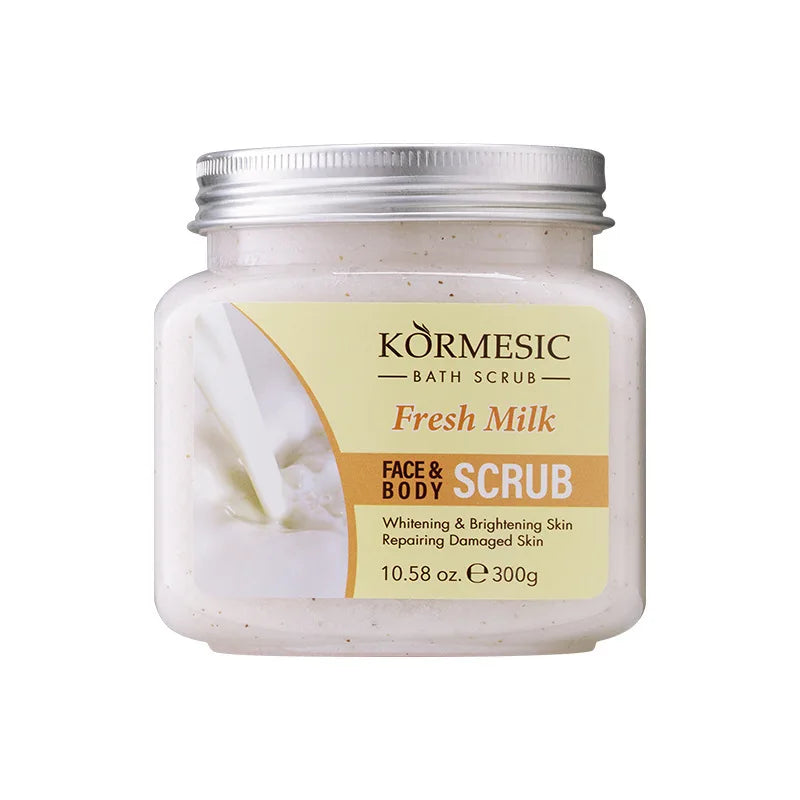Turmeric Milk Rose Body Scrub Cream – Exfoliate & Moisturize
