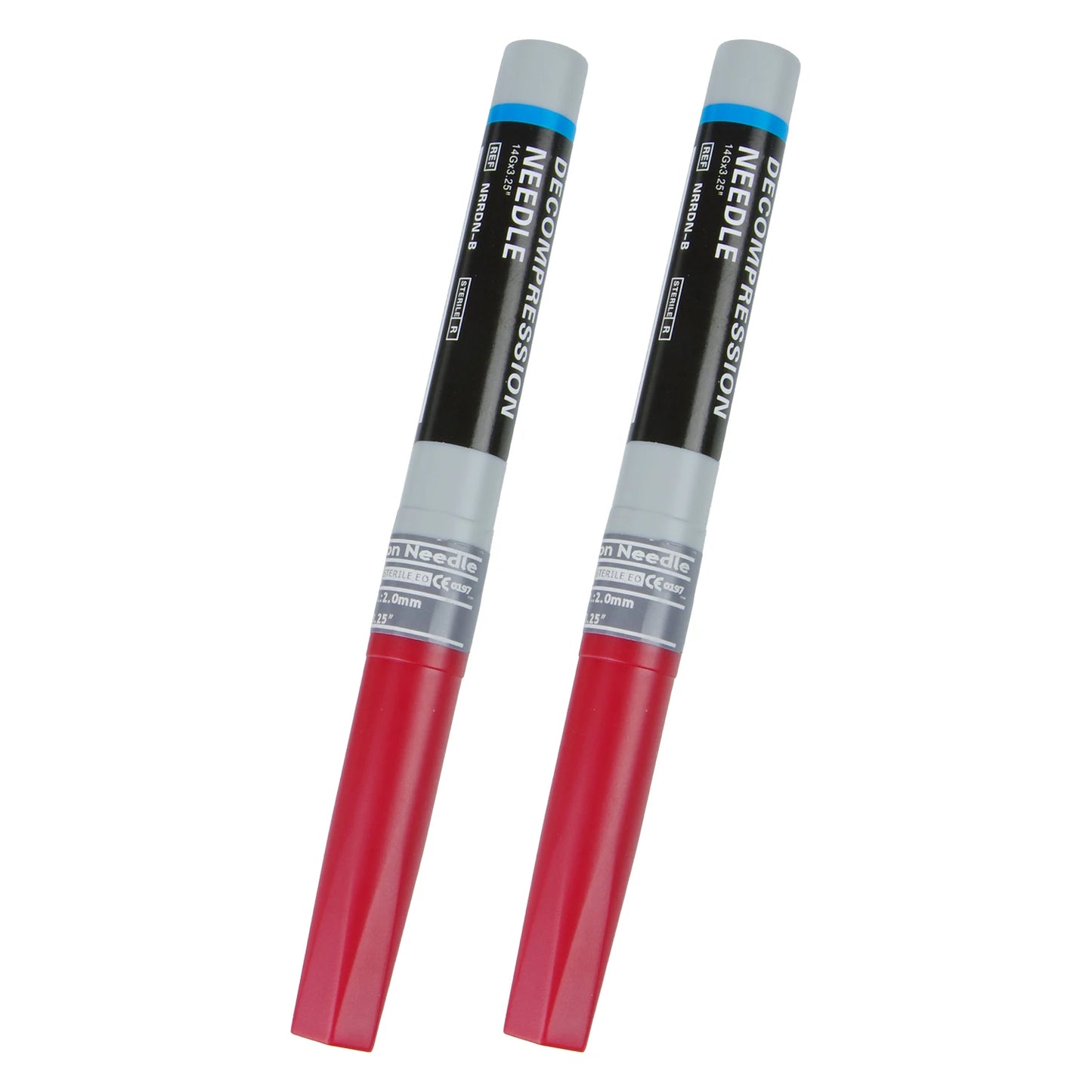 Sanke Rescue Pneumothorax Needle Trauma Medical IFAK Chest Catheter Needlecatheter 50g Needle Decompression EDC First Aid Kit Peaceful Pleasures Health and Wellness 2 PCS