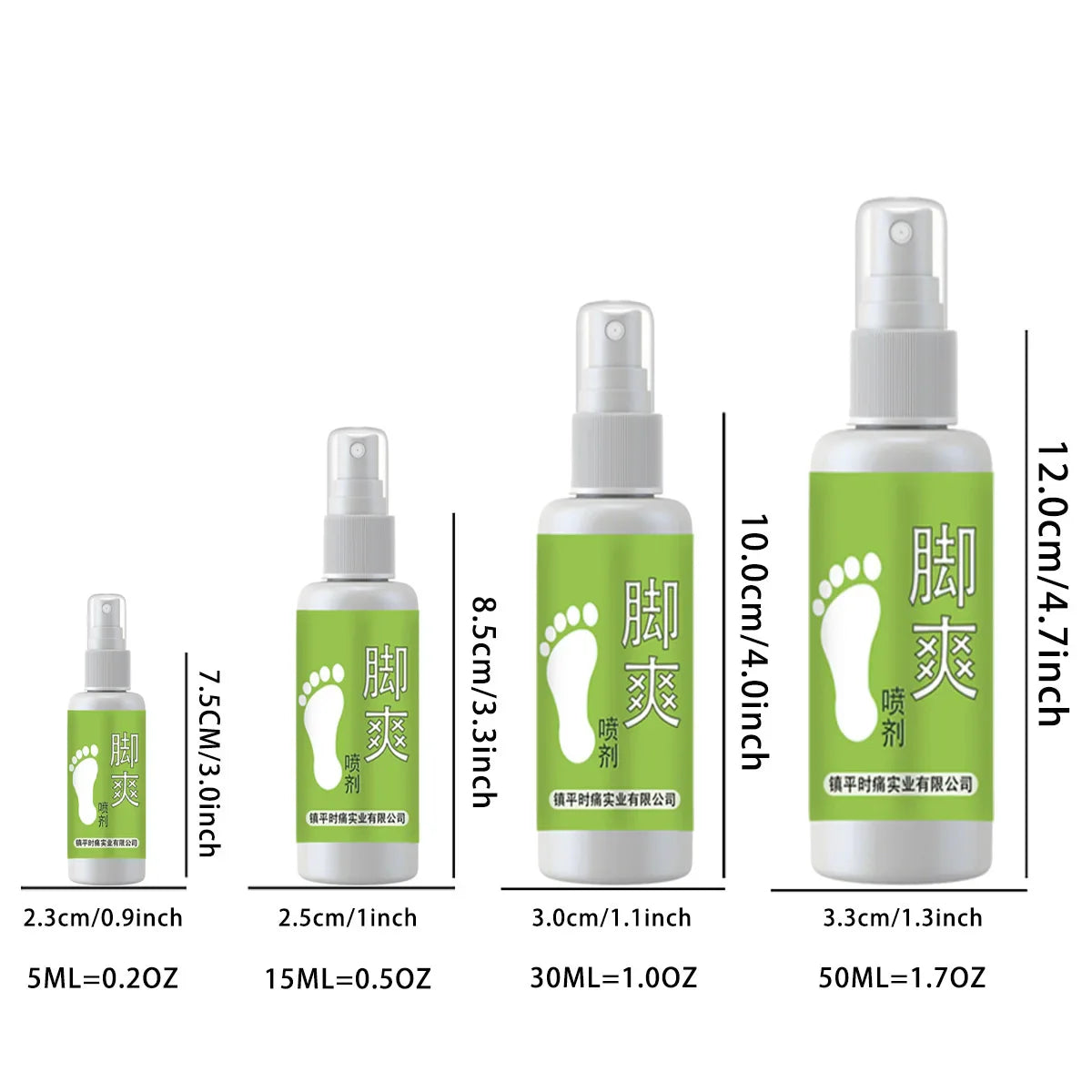 Essential Oil Foot Deodorant Spray – Odor Control & Freshness