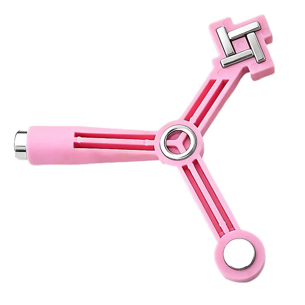4-in-1 Cat Eye Magnet Tool – Star, Flower & French Nail Art