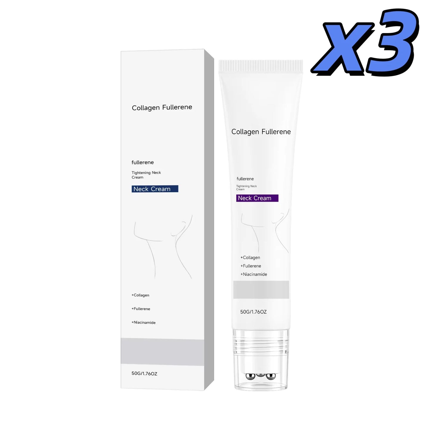 Collagen Neck Lift Cream – Firming, Anti-Aging & Moisturizing 50g