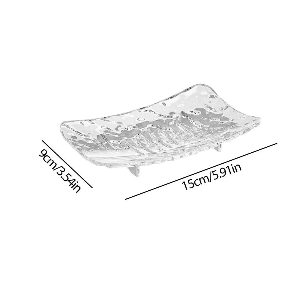 Soap Dish with Drain Holes – Non-Slip Quick-Dry Tray, 2-Pack
