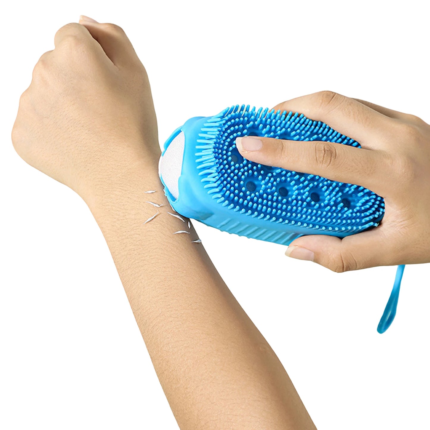 Silicone Body Scrubber Double-Sided Shower Bath Brush