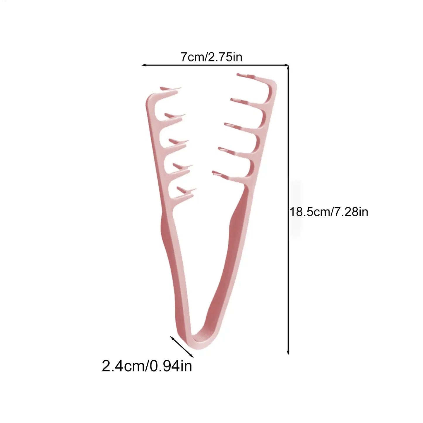 Volumizing Wide-Tooth Hair Comb | Root Lifting Styling Tool