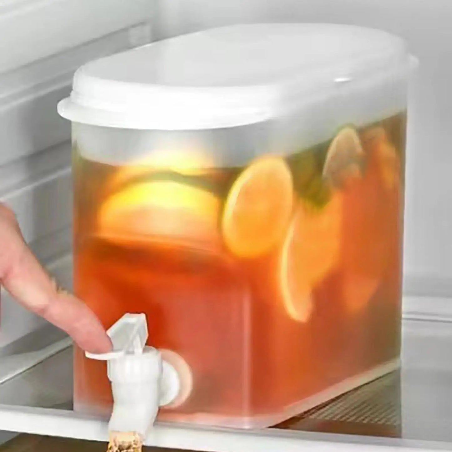 2.8L Cold Water Pitcher with Faucet – Fridge Drink Dispenser