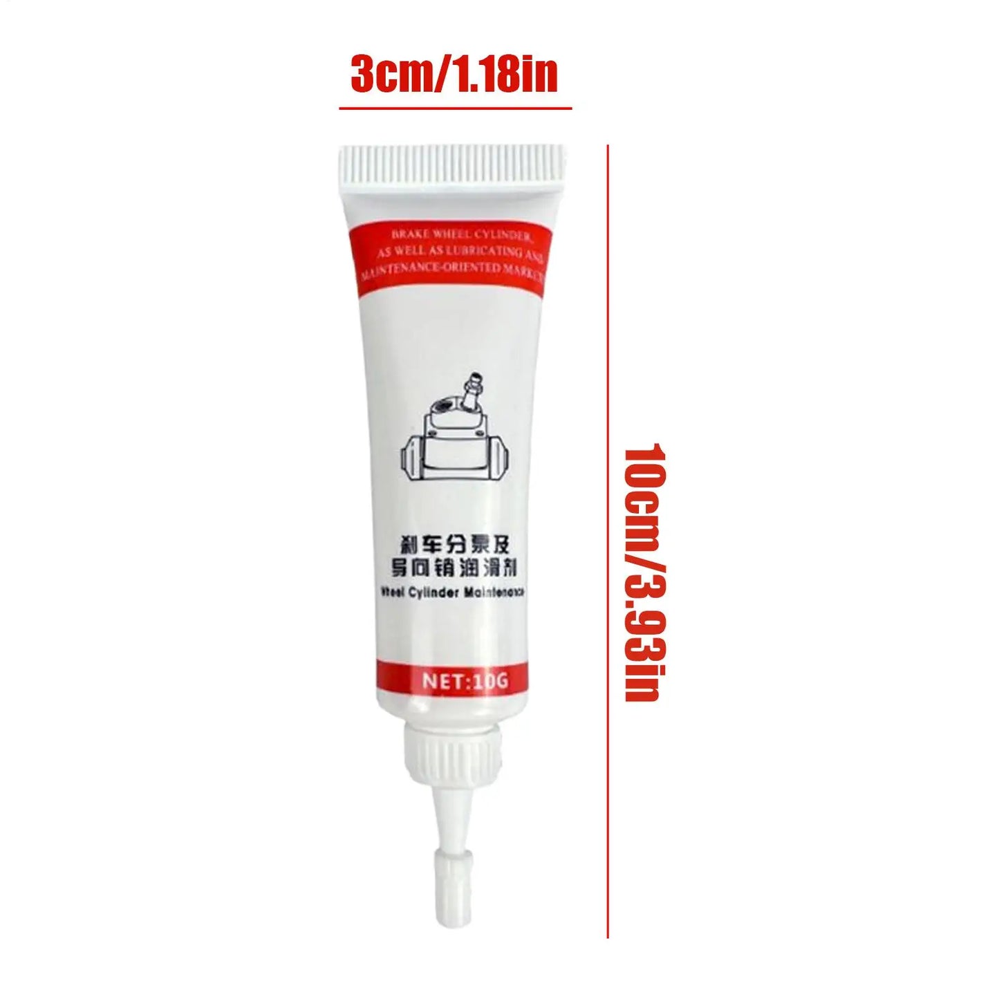 Brake Caliper Guide Pin Grease 10g – Heat-Resistant Lubricant Brake Caliper Grease Peaceful Pleasures Health and Wellness