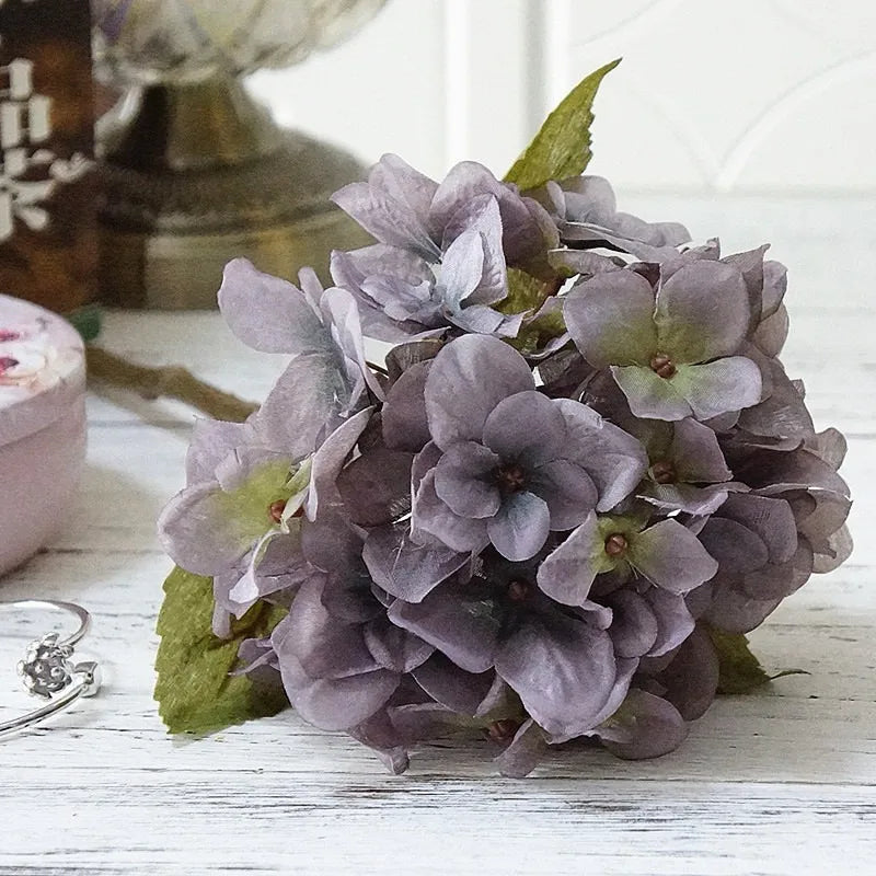 Silk Hydrangea Artificial Flowers – Wedding & Home Decor