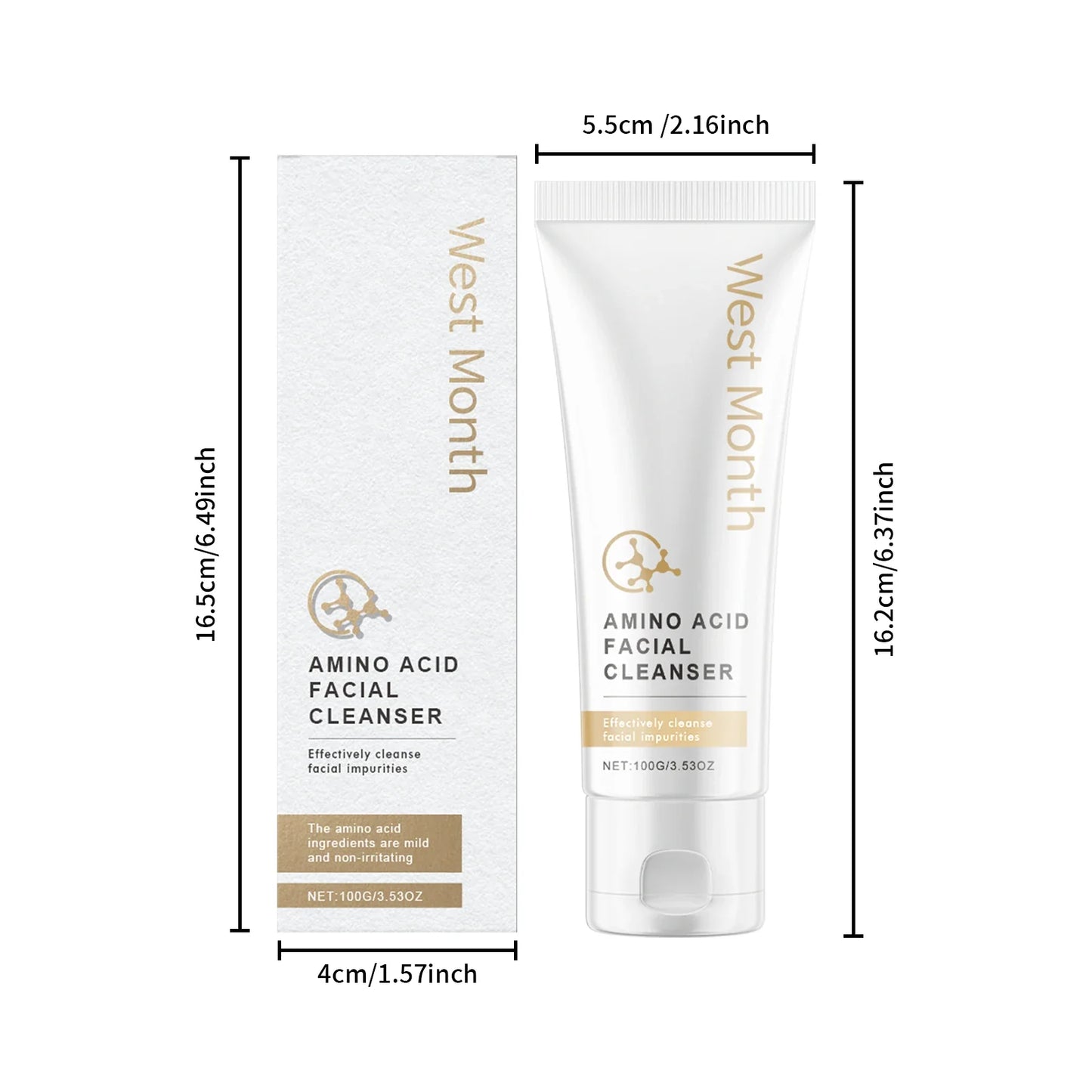Amino Acid Facial Cleanser – Pore Purifying & Oil Control 100g