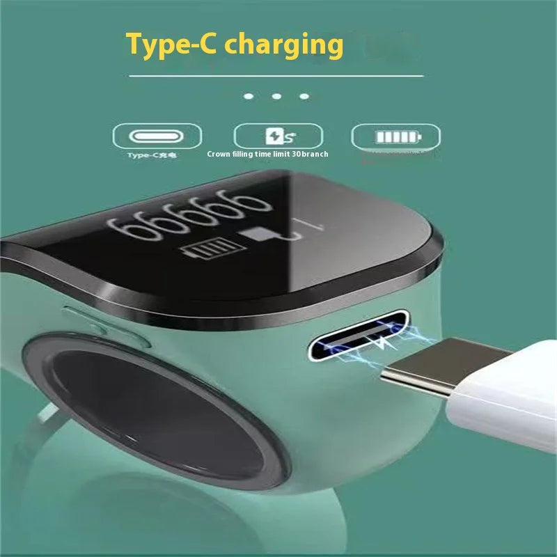 Touch Type Luminous Finger Press Ring Type Charging Intelligent Digital Display Manual Electronic Counter Finger Counter Peaceful Pleasures Health and Wellness