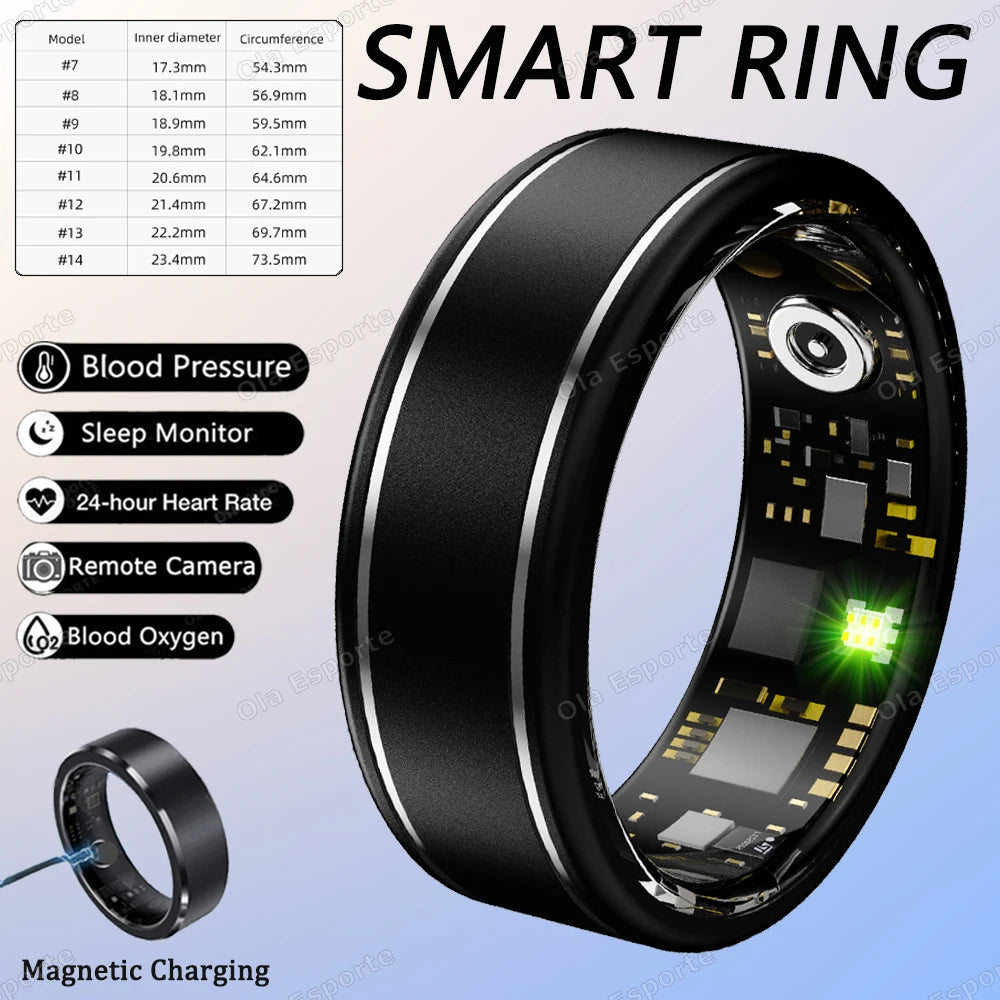 Smart Ring | Heart Rate, SpO2 & Sleep Tracker – 5ATM