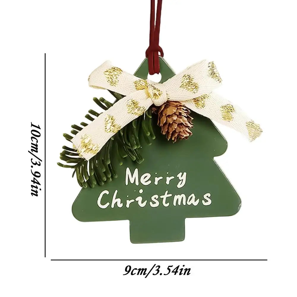 Fun Paper Christmas Tree Ornaments – Hangable Pendant Decor