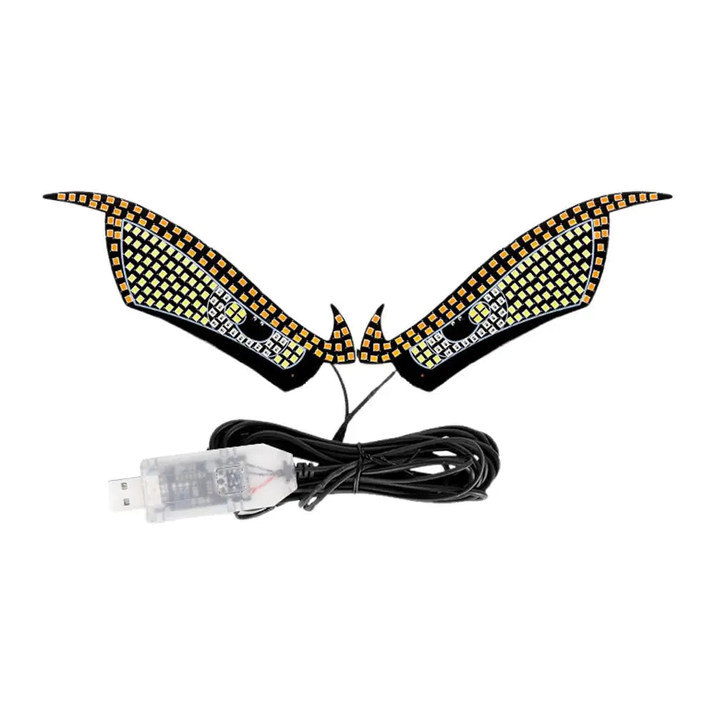 LED Demon Eye Car Light Strip | USB Atmosphere Decorative Light