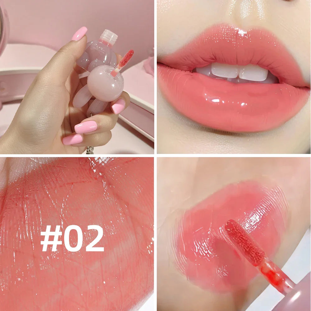 SAM SUGAR Bracelet Keychain Lip Gloss – Moisturizing & Long-Lasting