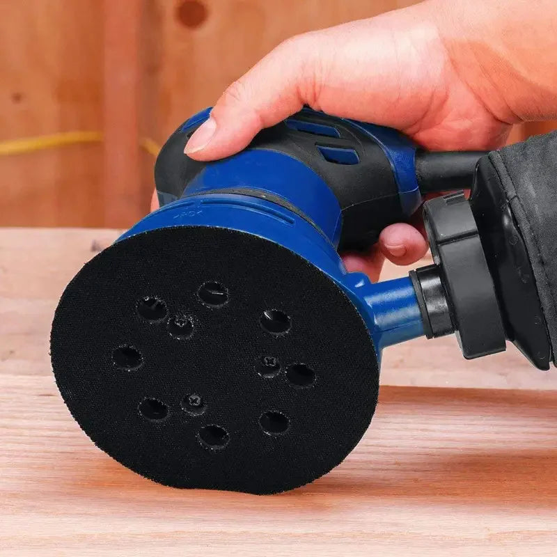 8 Hole Sander Pad Disc Abrasive Polished Back Polishing Woodworking