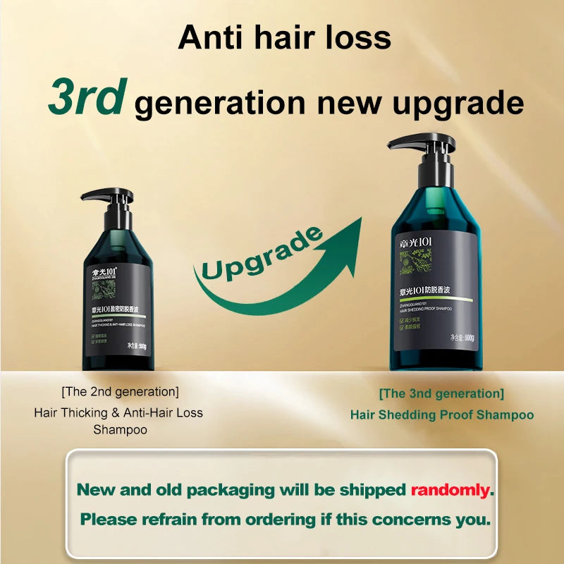 ZHANGGUANG 101 500G Anti Hair Loss Shampoo Repair Damaged Hair Smooth Hair Nourishing Conditioner Peaceful Pleasures Health and Wellness