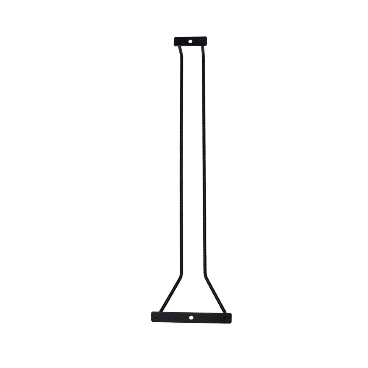 Leeseph Under Cabinet Wine Glass Holder, Length 13.7in/10.6in Wine Glass Rack, Single Rail Hanging Rack for Cabinet Kitchen Bar Peaceful Pleasures Health and Wellness 13.7 inch