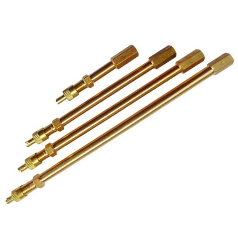 Brass Tire Valve Stem Extender – Car, Truck & Motorcycle