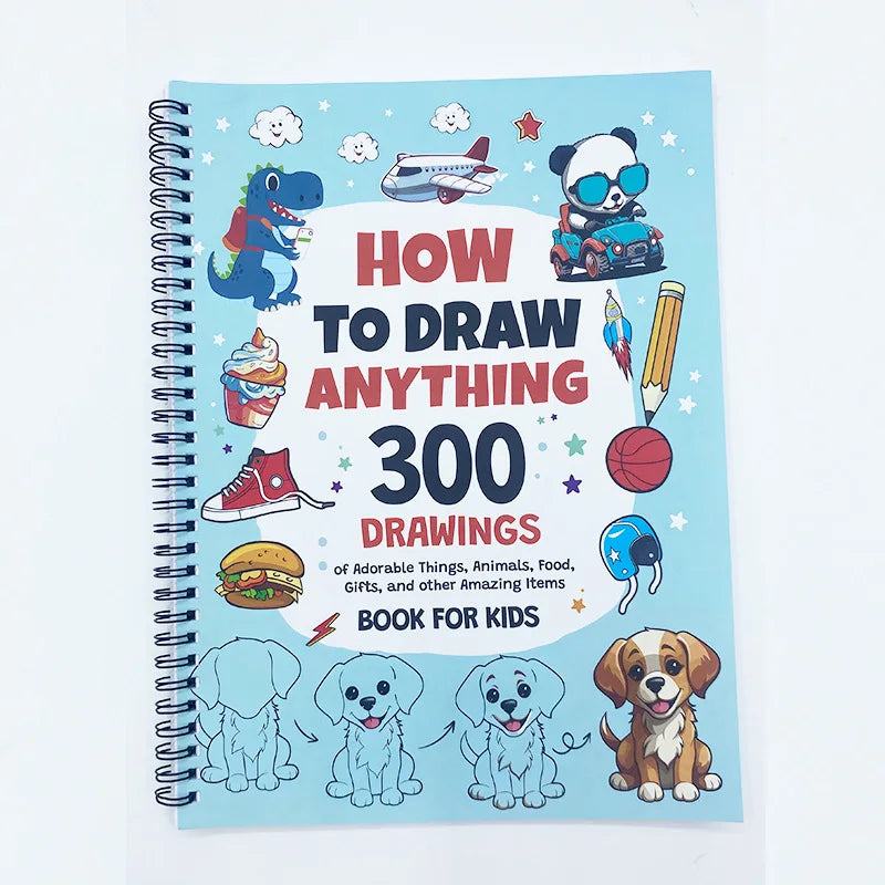 How Draw Anything Painting Enthusiast 300 Cute Step-by-step Simple