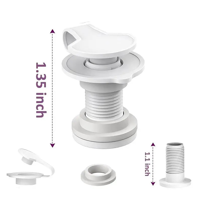 A36T-10X Cooler Drain Plug Cooler Plug Replacement Triple Snap Drain Plug Cooler Plug Assembly For Coolers Peaceful Pleasures Health and Wellness