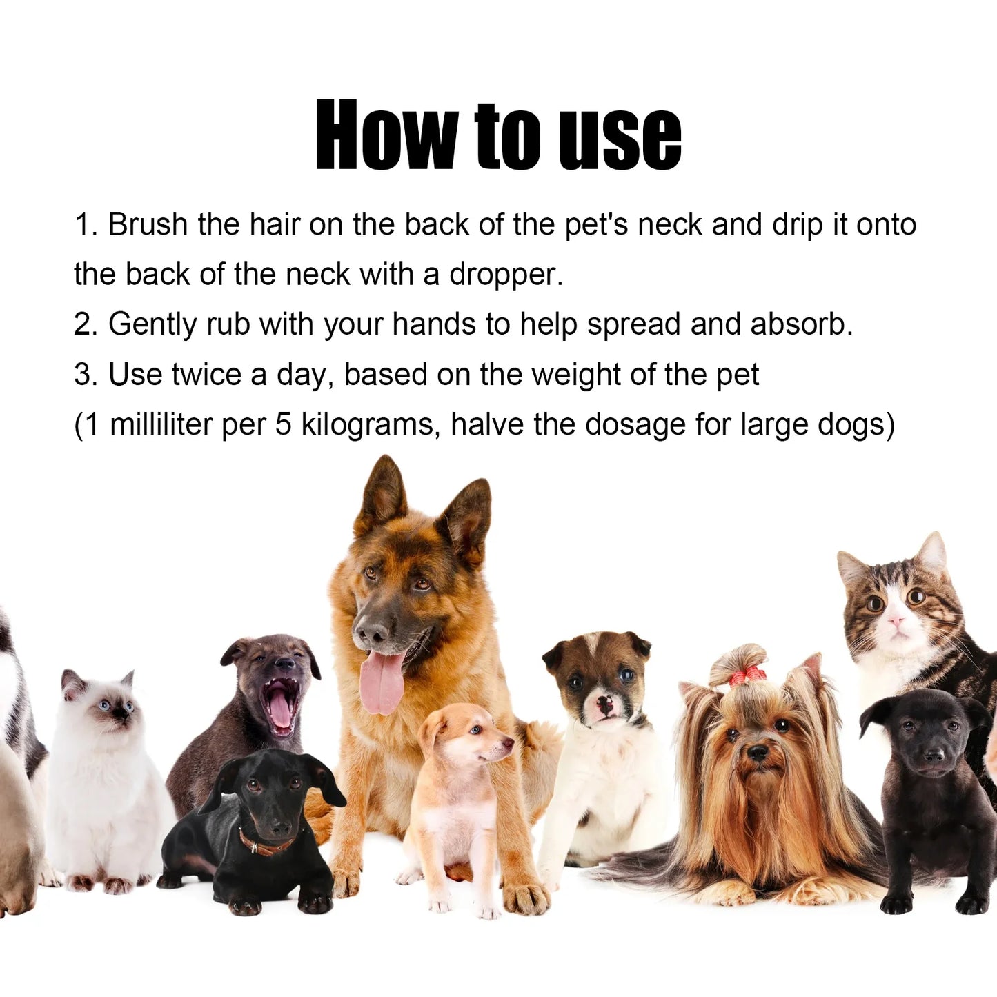 Yegbong Pet Hair Care Essence – Soothe Itching & Shine Coat
