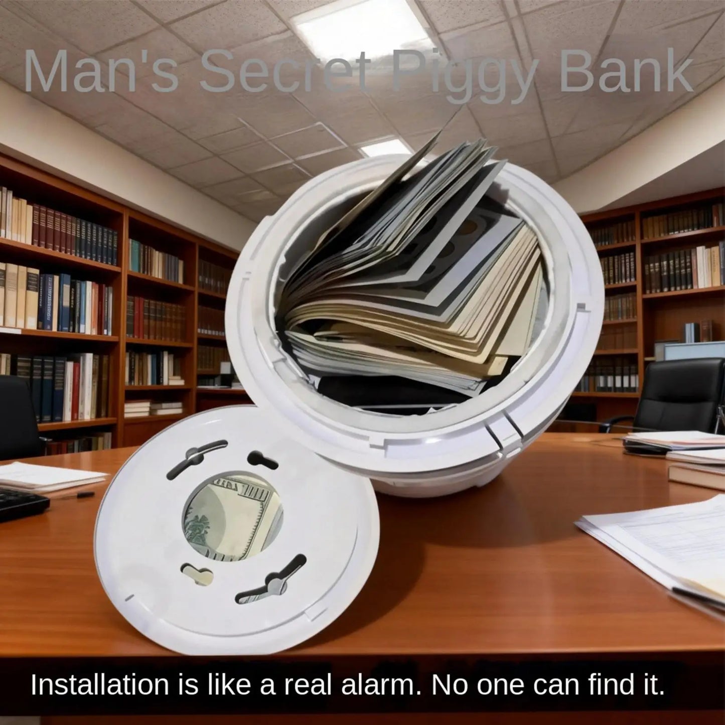 Hiddens Secret Safe Box Discreet Valuables Hider Home Office Dorm Storage For Money Jewelry, Renters Homeowners, Bedroom Kitchen Peaceful Pleasures Health and Wellness