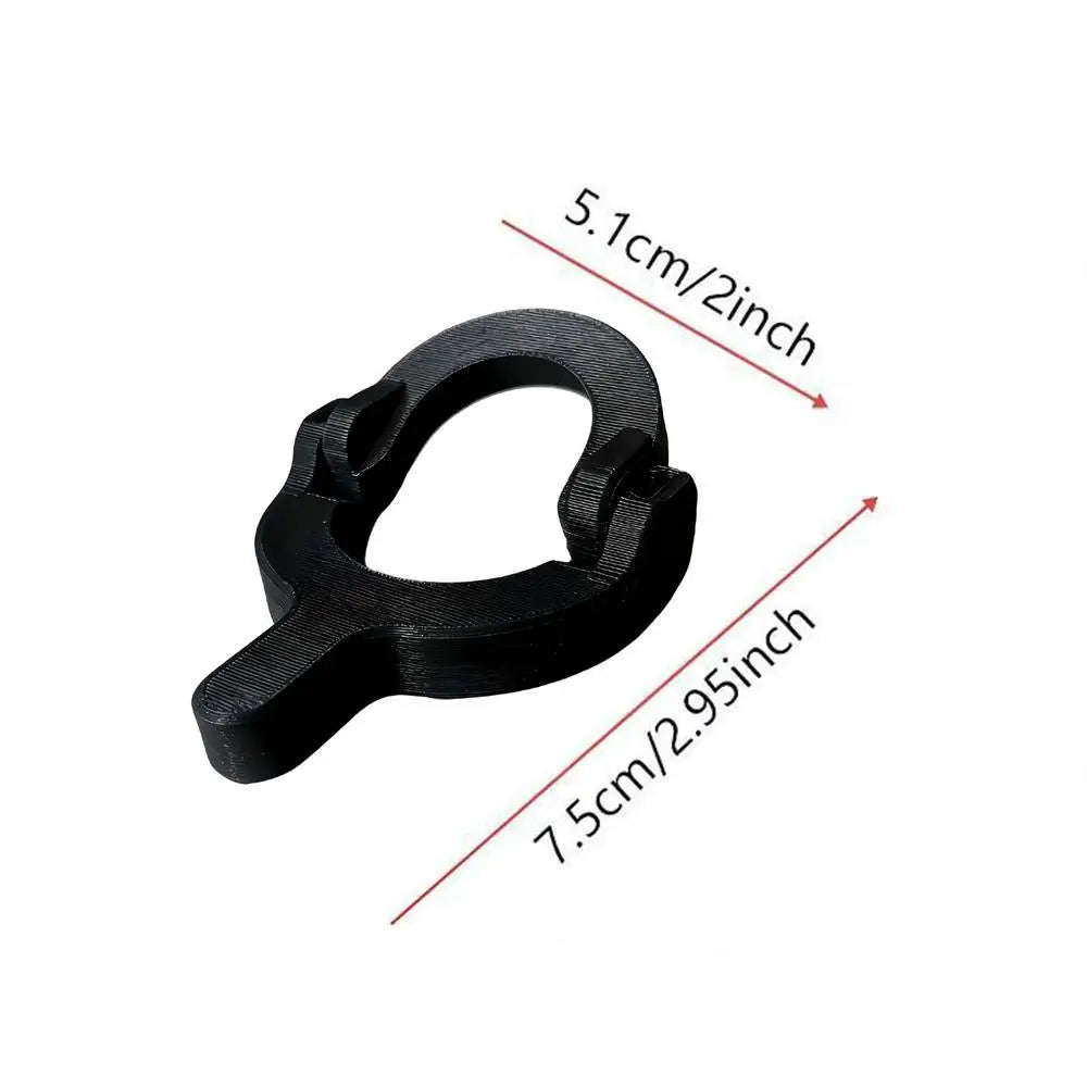 Beer Bottle Opener Creative Launcher Lid Remover Portable Bar Bottle Opener For Home Party Picnic Camping Barbecue Outdoor Peaceful Pleasures Health and Wellness Black