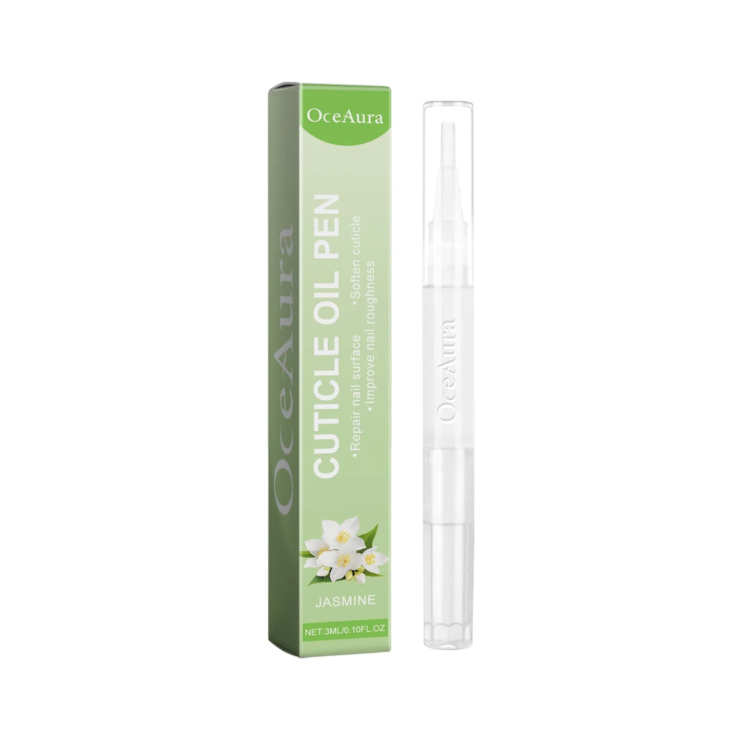 OceAura Jasmine Cuticle Oil Pen – Repair & Moisturize Nails