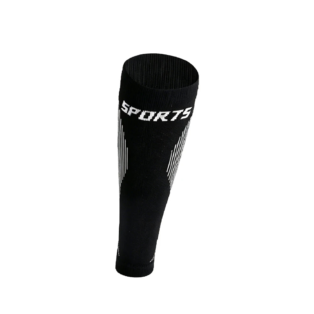 1PCS Calf Compression Sleeve for Men Women – Footless Leg Support for Shin Splints – Breathable,Lightweight,Adjustable One Size Peaceful Pleasures Health and Wellness Black-1PCS