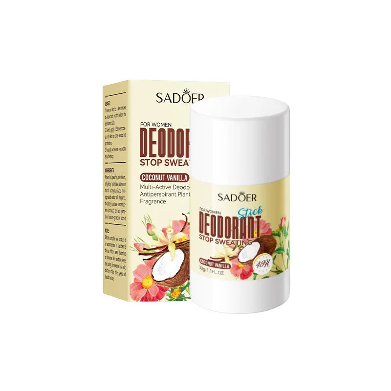 SADOER Women Anti-Sweat Deodorant Roller – Odor & Sweat Control