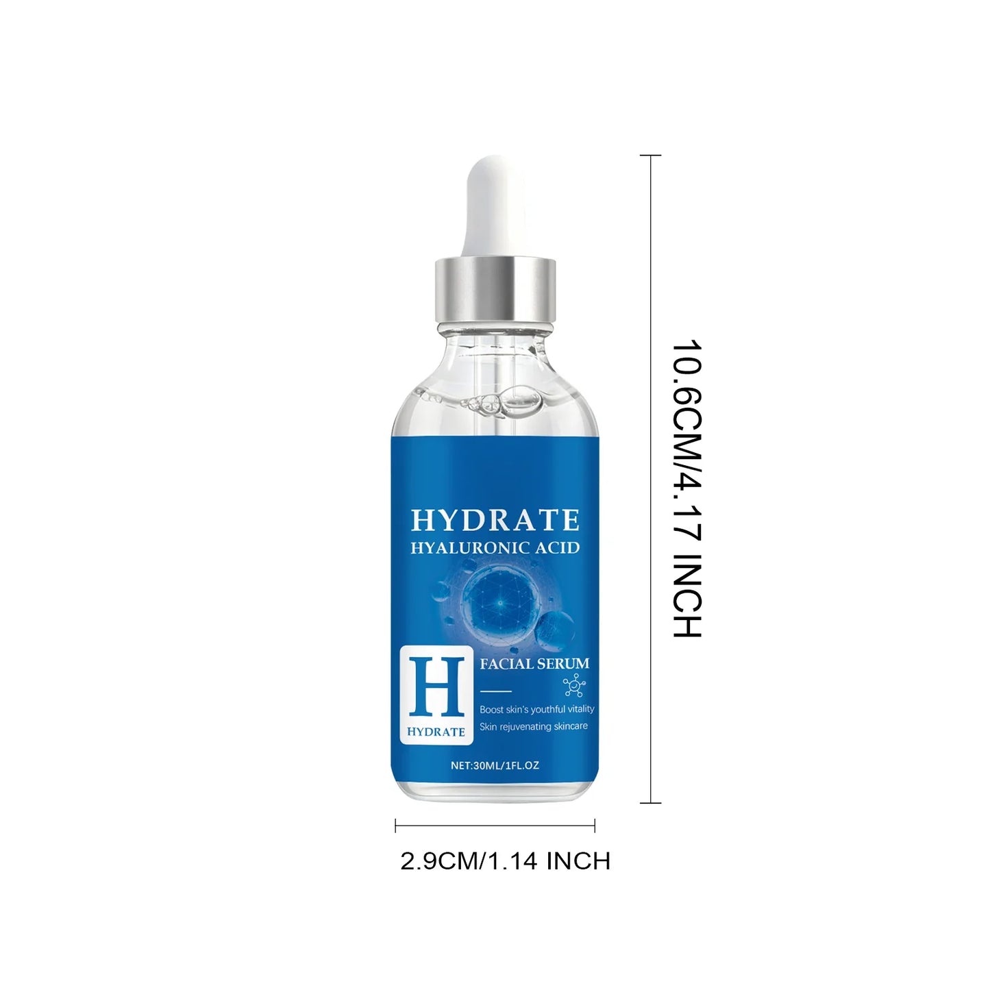 Hyaluronic Acid Face Serum – Deep Hydration, Fragrance Free