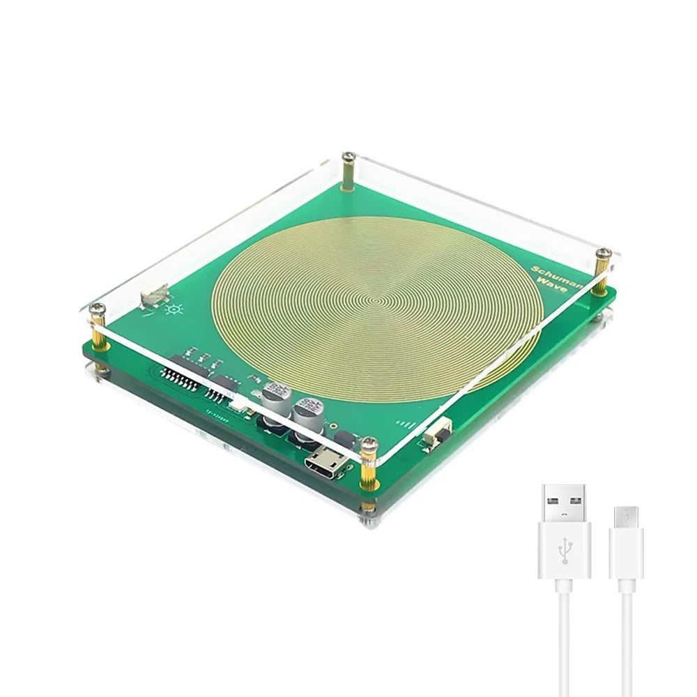 High Power Schumann Waves Generator 7.83Hz Pure SineWave Generator Earth Resonant Frequency Generator Peaceful Pleasures Health and Wellness